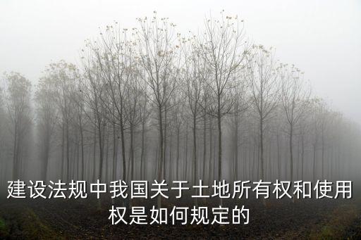 土地使用，什么是土地使用權(quán)出讓和土地使用權(quán)劃撥