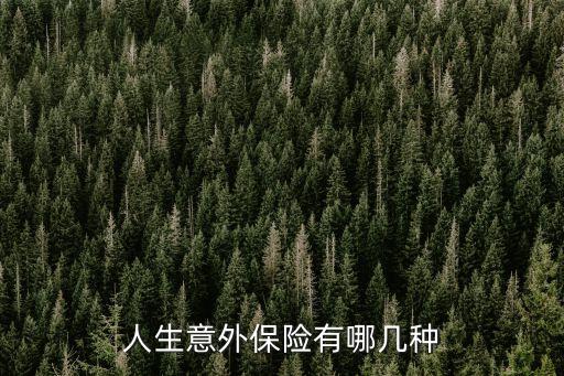 意外險險種，意外保險險種名稱有哪些