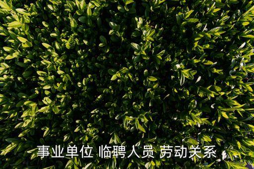 臨聘人員，臨時(shí)聘用人員的工資和待遇應(yīng)該是怎么樣呢