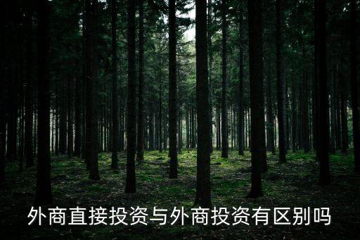 外商直接投資，什么是人民幣外商直接投資