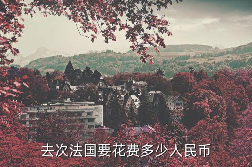 法國(guó)旅游費(fèi)用多少，去次法國(guó)要花費(fèi)多少人民幣