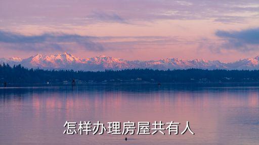 共有產(chǎn)權(quán)房申請條件，辦理房屋共有產(chǎn)權(quán)