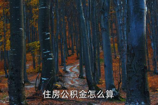 公積金計(jì)算公式，住房公積金怎么算