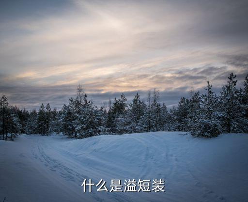 什么是溢短裝