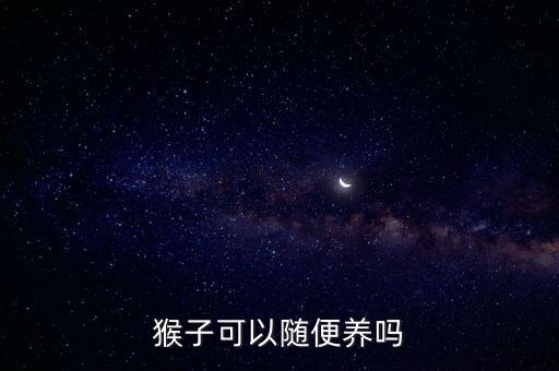 可以養(yǎng)猴子嗎，猴子可以隨便養(yǎng)嗎