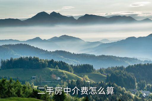 二手房中介費(fèi)收取標(biāo)準(zhǔn)，二手房中介費(fèi)怎樣算
