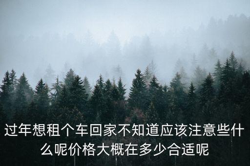 春節(jié)租車回家，春節(jié)回家在成都租車我選什么公司