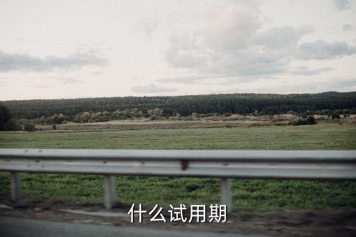 試用期，什么試用期
