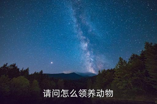 請問怎么領(lǐng)養(yǎng)動物