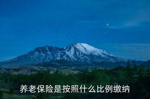 公司養(yǎng)老保險(xiǎn)比例，企業(yè)職工養(yǎng)老金繳費(fèi)比例