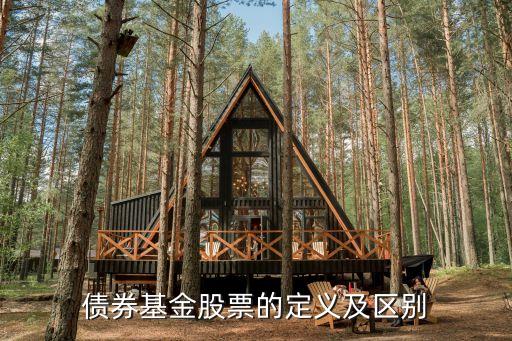 債券基金股票的定義及區(qū)別