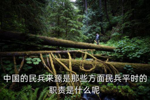 民兵是干什么的，民兵是干啥的有紋身能不能去