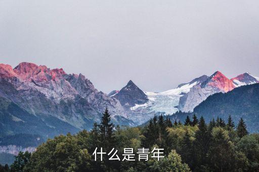 青年定義，青年是什么 什么 什么