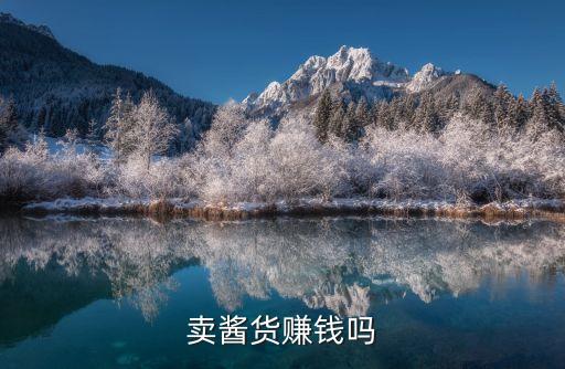 賣醬貨賺錢嗎