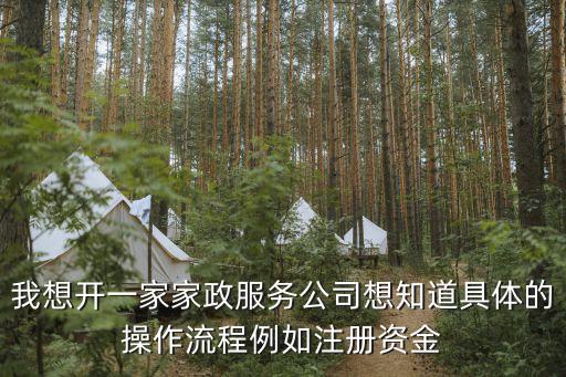 怎樣開家政公司，家政公司怎么開