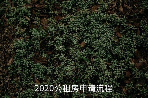 2020公租房申請流程
