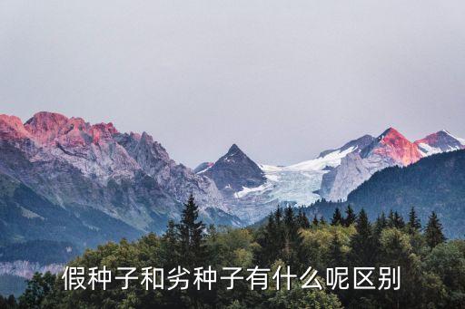 假種子，怎么識別假種子 買到假種子去哪舉報處理