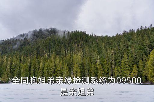 全同胞，如不發(fā)生近交則全同胞間的親緣系數(shù)是