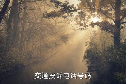 交通咨詢熱線電話，交通投訴電話號碼