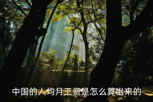 月平均工資怎么算，企業(yè)的平均工資怎么算
