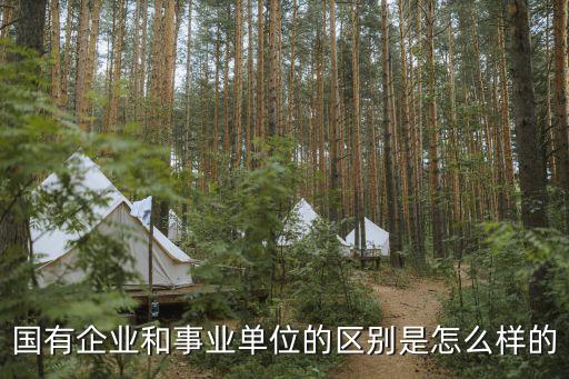 國(guó)企是事業(yè)單位嗎，國(guó)企是事業(yè)單位嗎