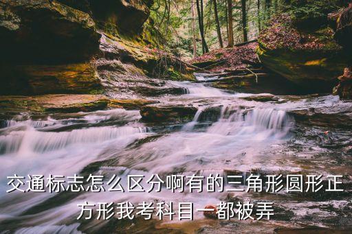 交通標志怎么區(qū)分啊有的三角形圓形正方形我考科目一都被弄