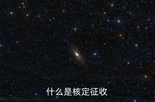 核定征收是什么意思，核定征收是什么意思