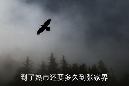 到了熱市還要多久到張家界