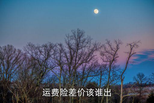 運費險差價誰來補，運費險差價該誰出