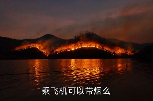 煙能不能帶上飛機(jī)，飛機(jī)上可不可以帶煙
