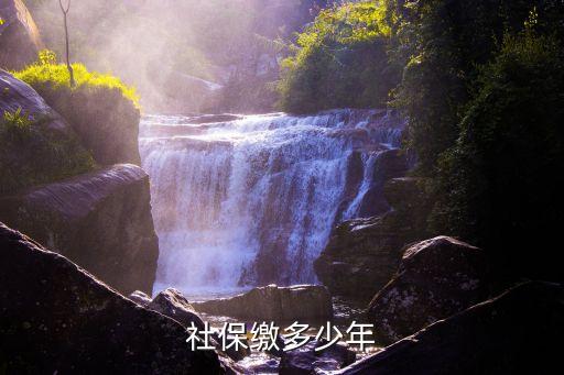 社保繳多少年
