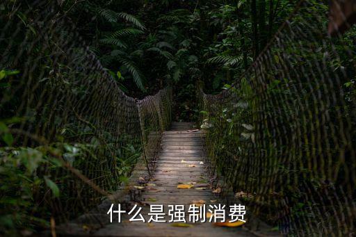什么是強(qiáng)制消費(fèi)