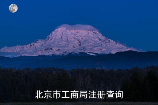 北京工商e網(wǎng)通服務(wù)平臺(tái)，北京市工商局注冊(cè)查詢(xún)