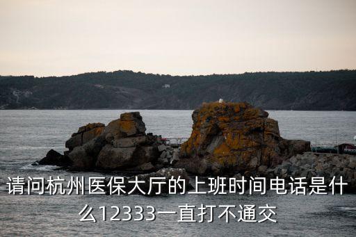 杭州醫(yī)保咨詢電話，杭州市醫(yī)保中心的電話