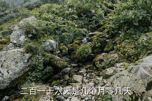 120天是幾個(gè)月，二百一十六天是幾個(gè)月零幾天