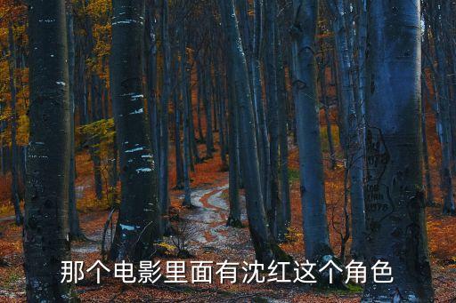 沈紅，那個(gè)電影里面有叫沈紅的角色