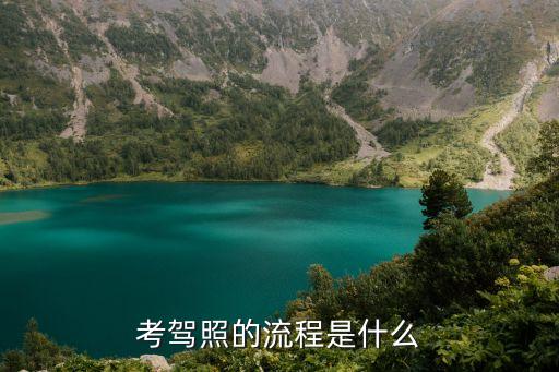考駕照的流程是什么