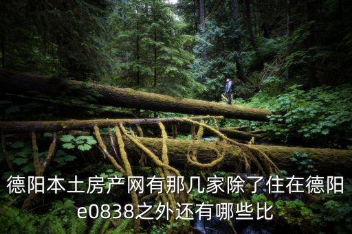德陽本土房產(chǎn)網(wǎng)有那幾家除了住在德陽e0838之外還有哪些比