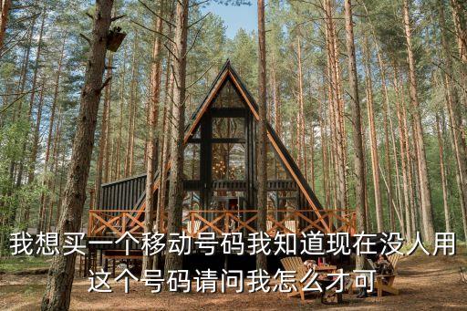 我想買一個(gè)移動(dòng)號碼我知道現(xiàn)在沒人用這個(gè)號碼請問我怎么才可