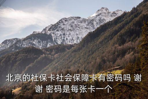 北京的社?？ㄉ鐣Ｕ峡ㄓ忻艽a嗎 謝謝 密碼是每張卡一個