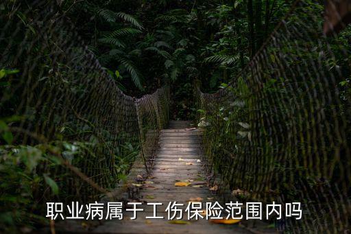 職業(yè)病屬于工傷保險(xiǎn)范圍內(nèi)嗎