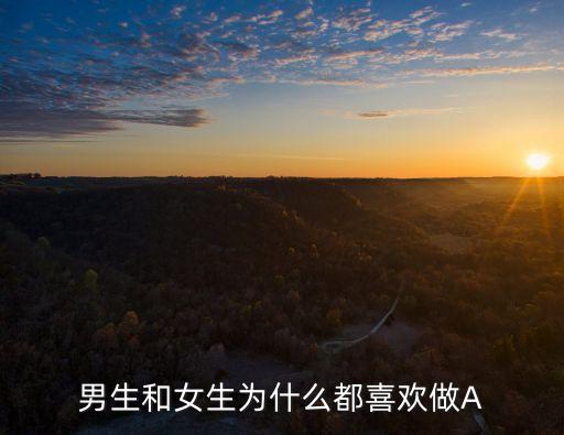 男生和女生為什么都喜歡做A