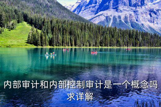 內(nèi)部審計(jì)和內(nèi)部控制審計(jì)是一個(gè)概念嗎求詳解