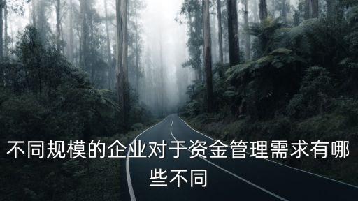 資金需求，資金需求來源是甚么意思