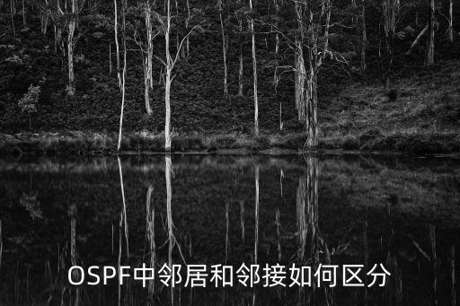 OSPF中鄰居和鄰接如何區(qū)分