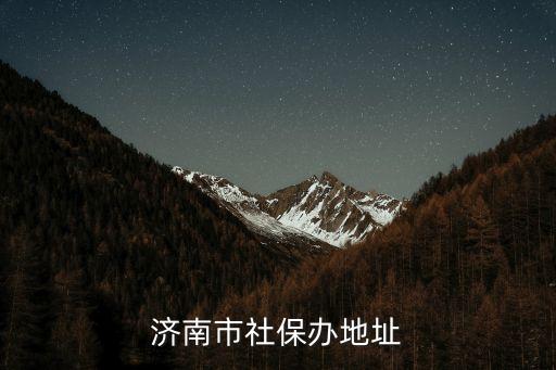 濟南市社會保險事業(yè)中心，濟南社保辦地址