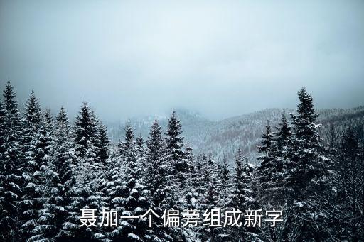 聶加一個(gè)偏旁組成新字