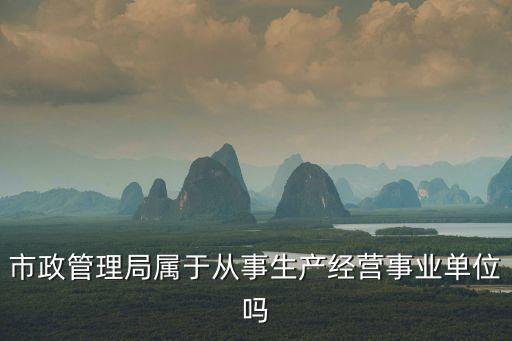 市政局，市級行政局是什么