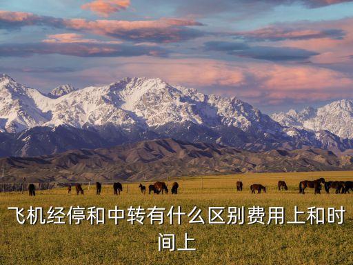 飛機經(jīng)停和中轉(zhuǎn)有什么區(qū)別費用上和時間上