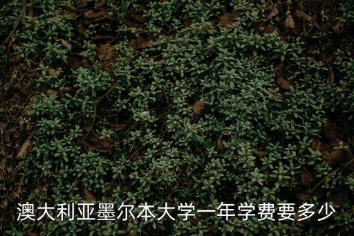 墨爾本大學(xué)學(xué)費(fèi)，澳大利亞墨爾本大學(xué)學(xué)費(fèi)多少